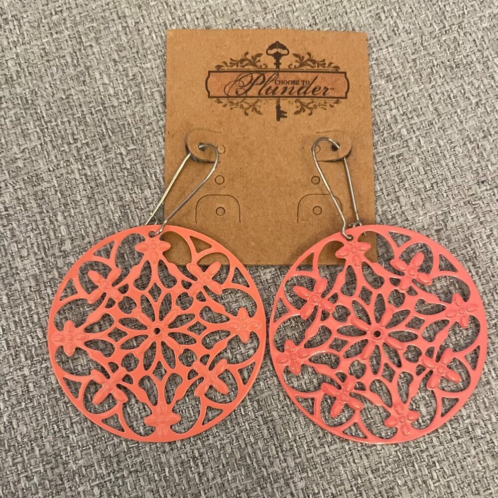 5 pairs filigree earrings - Picture 5 of 6